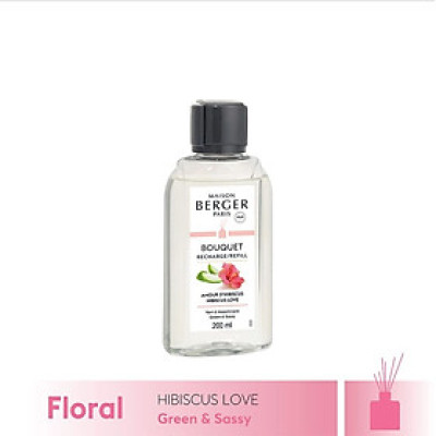 Maison Berger - Tinh dầu khuếch tán hương Hibiscus Love - 200ml