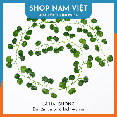 Dây Leo Lá Cây Nhân Tạo Trang Trí Sân Vườn, Nhà Cửa