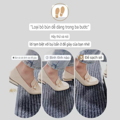 Thảm Chùi Chân chống trượt đế cao su 