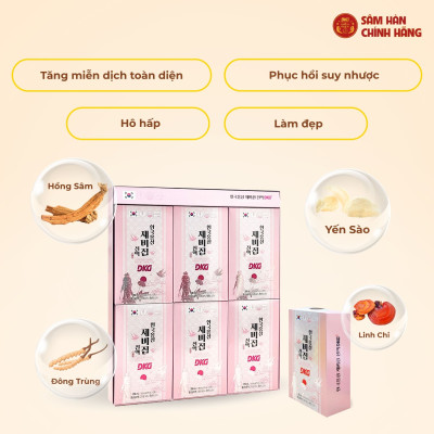 Yến sào hồng sâm DKG