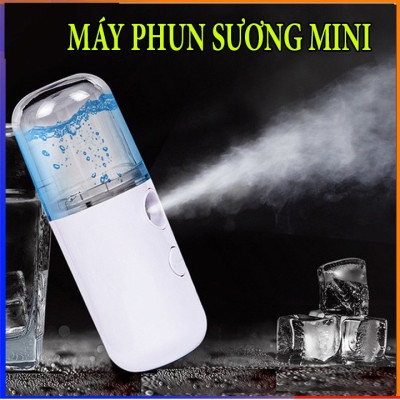 Dụng cụ trang  điểm làm đẹp _ Xịt khoáng nano , phun sương  mặt , mini cầm tay ,giúp giữ ẩm , mịn màng ,mát mẻ , không bị khô , nhỏ gọn dễ mang theo 