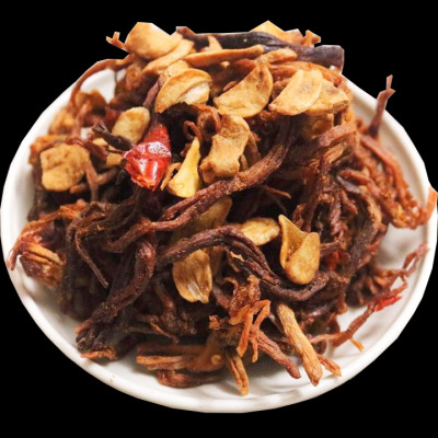 1KG KHÔ HEO SẤY TỎI ỚT THƠM NGON HIỆU SK FOOD