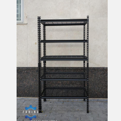 Kệ 5 tầng tấm lưới màu đen ngang 76cm