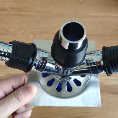 Bộ thoát nước máy giặt, thoát nước thải, nước thoát sàn nhà tắm, vệ sinh kiêm chống mùi hôi, ngăn côn trùng trào ngược – Bộ chia 3, MIHOCO 31