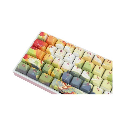 Bàn phím cơ không dây Dual Mode Newmen GM680 Jungle - Hàng Chính Hãng 