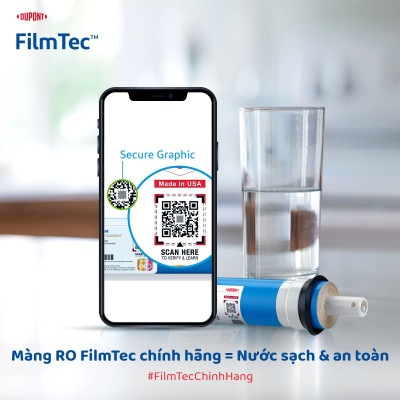 Lõi số 4 Màng RO Dow Filmtec 50HR nhập  khẩu Mỹ