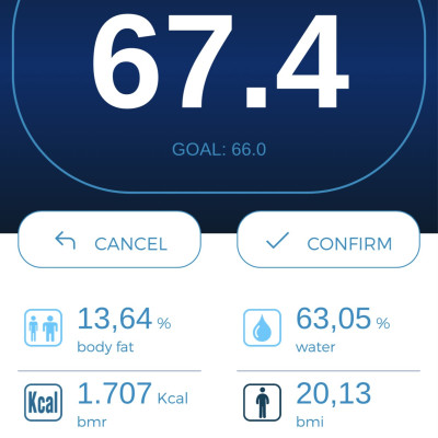 Cân điện tử thông minh Laica PS7011 - Cân đo 6 chỉ số - Mức cân tối đa 180 kg