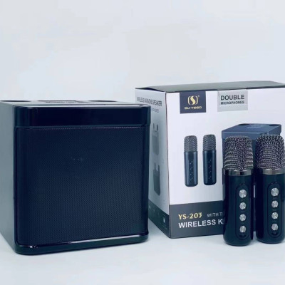 Loa Karaoke Bluetooth SU-YOSO YS-203 Kèm 2 Micro Không Dây ( Hàng Chính Hãng )