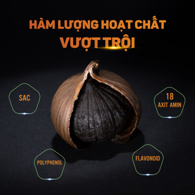 Combo 3 Hộp Tỏi Kim cương Đông Á 200g  - Tỏi đen cô đơn SX theo công nghệ Nhật Bản, hỗ trợ tốt cho sức khỏe - Kiểm nghiệm chất lượng bởi Bộ Y Tế, Intertek