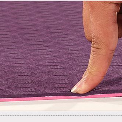 Thảm Tập Yoga Eco Friendly TPE - Tím Hồng