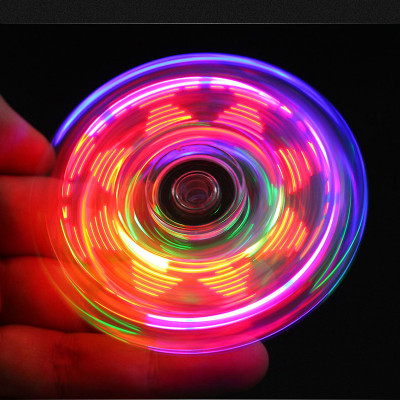Con Quay Có Đèn Led Spinner Trong Suốt