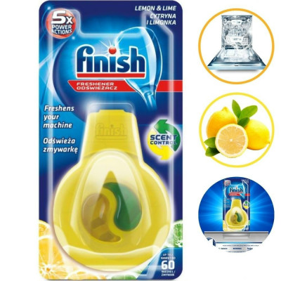 Tinh dầu treo khử mùi máy rửa chén Finish Dishwasher Freshener Fresh Scent 4ml QT017393