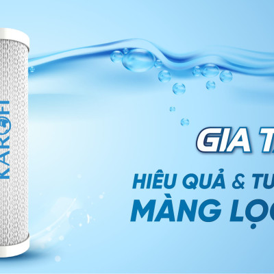 Bộ lõi lọc Smax Pro Karofi - hàng chính hãng