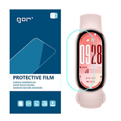 Miếng dán TPU bảo vệ màn hình GOR cho Xiaomi Smart Band 10 (Hộp 5 Miếng) - Hàng Chính Hãng