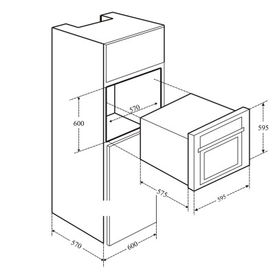 Lò nướng Eurosun EOV65ME_Hàng Chính Hãng