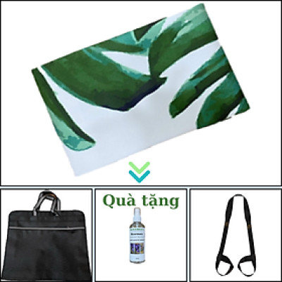 Thảm tập yoga du lịch cao cấp chính hãng Yvonne dày 1,5mm gấp gọn, bề mặt nhám, siêu bám, ưa mồ hôi, dễ vệ sinh, chất liệu cao su tự nhiên, kích thước 183cm x 66cm, nặng 1,2kg, foldable travel yoga mat with best grip,  anti-slipping surface