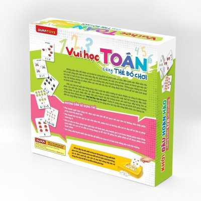 Đồ Chơi DUKA: Vui học Toán Cùng Thẻ Đồ Chơi - DK81015