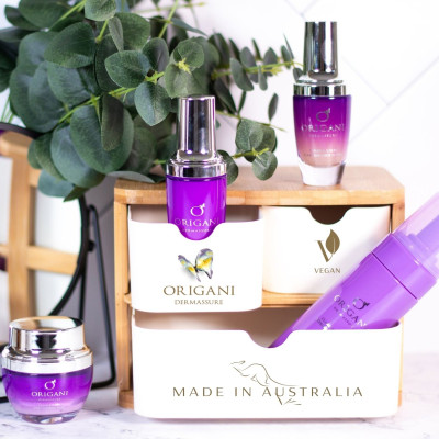 Tinh chất Cân Bằng Dầu Origani Dermassure Clear & Calm - Origani Dermassure Clear & Calm Flaxy Balance Serum - Có Chứng Nhận Hữu Cơ - Xuất Xứ Úc - Dưỡng Da Giúp Cung Cấp Dưỡng Chất Và Độ Ẩm