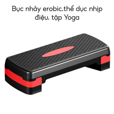 BG Bục dậm nhảy AEROBIC STEP 68CM - RED giảm cân hiệu quả