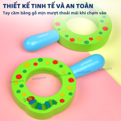 Kính Lúp cho bé Chú Sâu Háu Ăn Magnifying Glass
