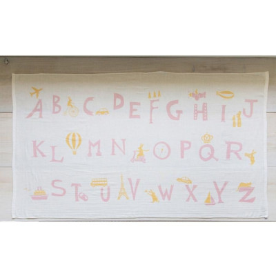 Khăn cho bé đi du lịch Orunet - Japan (35x35cm), chất liệu cotton OGWL1004, OGWL2004, OGWL3004