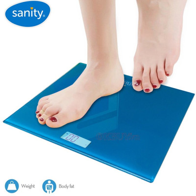 Cân sức khỏe điện tử Sanity CAO CẤP màn hình LED cảm biến cân nặng SIÊU BỀN tải trọng 150KG