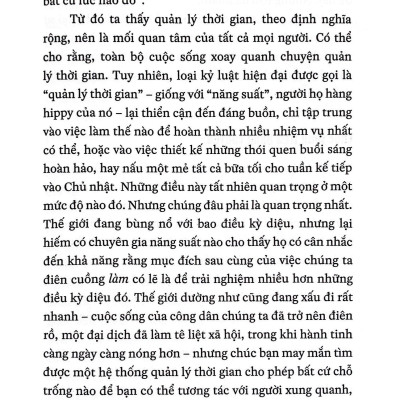 Bốn Nghìn Tuần - Quản Lý Thời Gian Khi Cuộc Đời Là Hữu Hạn
