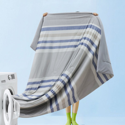 [CHĂN HÈ MÁT LẠNH] Mền lạnh I Cool Advance NIN House NM8035 2mx2m2 | Chăn chần bông Ice Silk lạnh như tencel, Chăn điều hoà nhiều độ