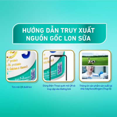 Sữa bột Nestlé NAN OPTIPRO PLUS 3 1500g/lon với 5HMO (1-2 tuổi)