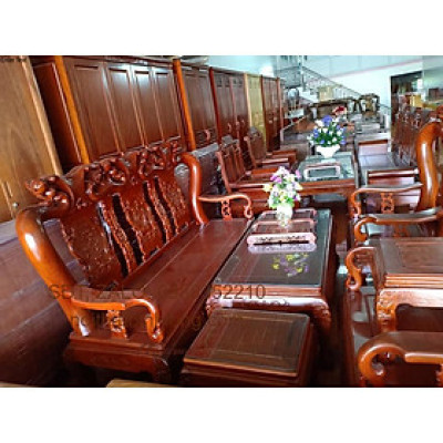 Bàn ghế tiếp khách gỗ lim