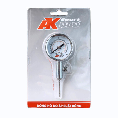 Đồng hồ đo áp suất bóng AKpro Sport