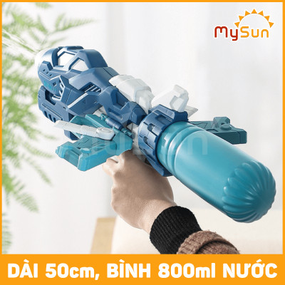 Súng nhựa bắn nước xịn đồ chơi trẻ em, phun áp lực cao cho bé cỡ lớn
