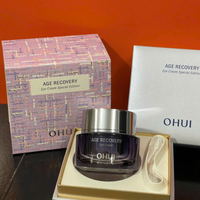 Kem Mắt Ohui Tím Age Recovery Eye Cream Upsize 50ml Mẫu Mới 2024