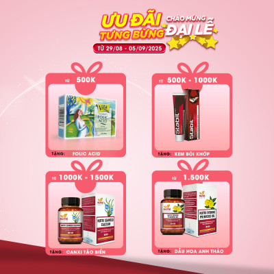 Bộ Sản Phẩm Cho Người Bệnh Xương Khớp: Viên Uống Bổ Xương Khớp Go Glucosamine 1-A-Day 30 Viên Và Viên Uống Dầu Cá Hồi Omega 3 Salmon Oil 180 Viên