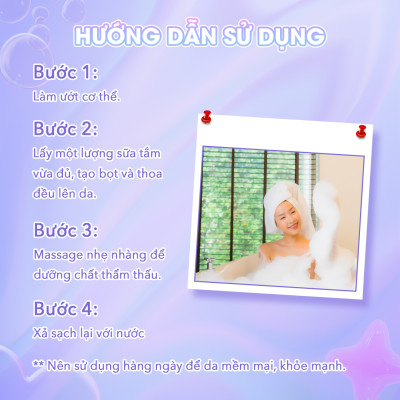 Sữa Tắm myKella Hương Nước Hoa Dưỡng Da Mịn Màng Chiết Xuất Thiên Nhiên An Toàn Cho Mọi Loại Da 500ml