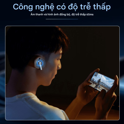 Tai nghe Bluetooth 5.0 Choetech BH-T19 (Pin 300mAh, Chống Nước IPX4) - Hàng chính hãng