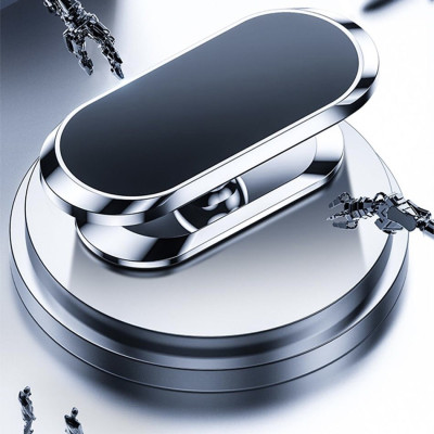 Giá đỡ Wiwu CH002 Car Mount dành cho điện thoại trên ô tô,  làm bằng vật liệu hợp kim nhôm, xoay 360 độ - Hàng chính hãng