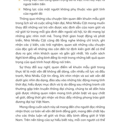 Nghĩ Bình Đẳng, Sống Bình Đẳng