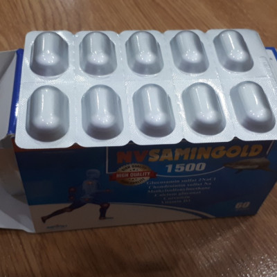 Thực phẩm chức năng bảo vệ sức khỏe Nvsamin Gold 1500