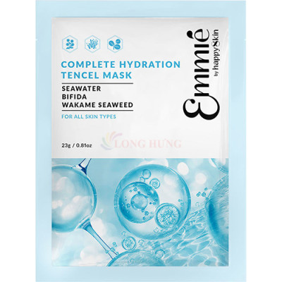 Mặt nạ vải sinh học Emmié By Happyskin Complete Hydration Tencel Mask (1 miếng/5 miếng) - Hàng chính hãng