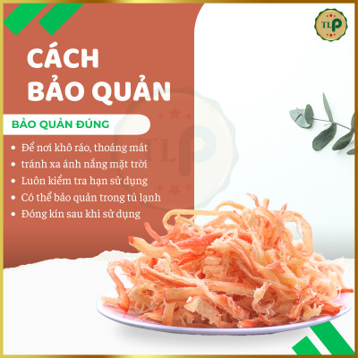 MỰC SỢI HẤP NƯỚC CỐT DỪA TÂN LỘC PHÁT 1KG - COMBO 2 BỊCH 500G
