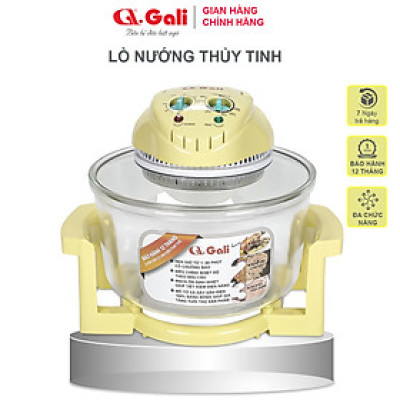 Lò nướng thủy tinh đa năng Gali GL-1121 17 lít 1300w, hàng chính hãng bảo hành 24 tháng, tặng kèm 5 phụ kiện tiện lợi, hàng chính hãng 100%, bảo hành 12 tháng Gali