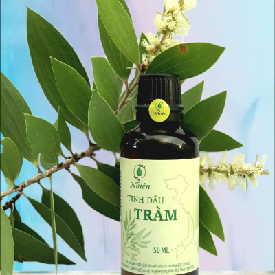 Tinh dầu tràm Nhiên 50ml Tinh dầu tràm Huế dùng cho trẻ sơ sinh