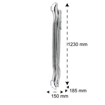 Võng Xếp Inox Qui Phúc – Gọn Nhẹ, Chịu Tải 200Kg, Phù Hợp Cho Gia Đình & Du Lịch