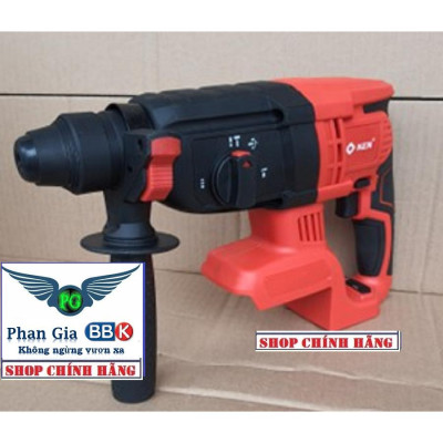 Thân Máy Khoan Bê Tông dùng Pin KEN - Động Cơ Không Chổi Than - 3 Chức Năng - Chuyên Công Trình