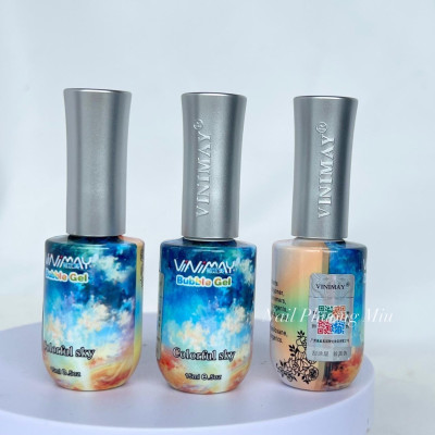 Top Loang Vinimay Cao Cấp Chai 15ml Làm Nail, Sơn Gel Tạo Hiệu Ứng Mây Nước 3D Cho Móng Đẹp Lung Linh