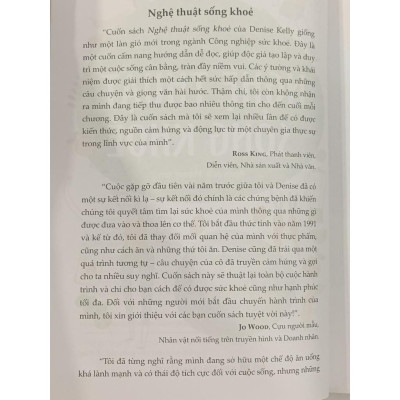 Sách - Nghệ Thuật Sống Khỏe - Denise Kelly - Tân Việt Books