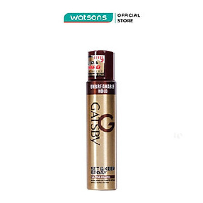 Keo Xịt Tóc Gastby Tạo Độ Cứng Cho Tóc Ultra Hard Set & Keep Spray 250ml
