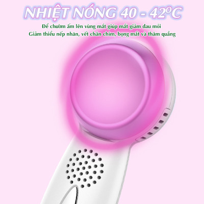 Máy massage mặt Nikio NK-127 - Điện di tinh chất, massage nóng lạnh trẻ hóa da mặt