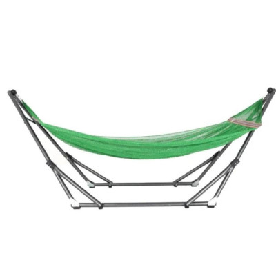 Võng Xếp Thép Sơn Tĩnh Điện DONA Qui Phúc – Gấp Gọn, Có Túi Đựng, Tải Trọng 150Kg